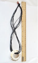 Load image into Gallery viewer, Antique shell slices Necklace Berber Morocco tribal jewelry,old shell slices,Moroccan jewelry,shell Necklace,Ethiopia Silver
