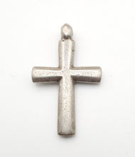 Load image into Gallery viewer, Antique Ethiopian Christian silver cross pendant,Amulet pendant,Genuine old neckcross,Good silver,Boho jewelry

