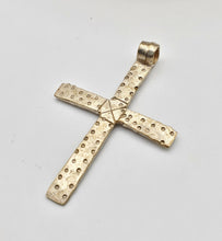 Load image into Gallery viewer, Ethiopian Christian silver cross pendant cross,religious cross,Ethiopian Cross,Coptic Cross,Coptic ethiopian bronze
