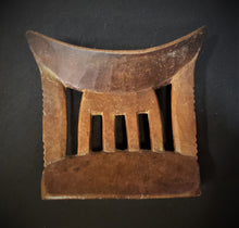 Load image into Gallery viewer, Antique Ethiopian Tribal Hand carved Headrest African Art Decor,African ,Art Décor,Home Décor, religious art
