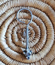 Load image into Gallery viewer, Vintage Traditional Old Ethiopian Silver Triangle Tribal earrings ,Ethnic Jewelry,sliver Earrings,Dangle Drop Earrings,Ethiopian Jewelry,
