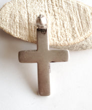 Load image into Gallery viewer, Antique Ethiopian Coptic Christian Cross, Maria Theresa ,silver coin, Cross Pendant, Ethnic Tribal ,Handmade Jewelry
