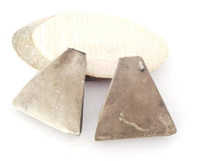 Load image into Gallery viewer, Beautiful vintage Pair of Silver Cones from Yemen circa 1910s,vintage Cones tribal jewelry,Jewish Silver, Yemen filigree, Badyhe Pendant,
