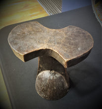 Load image into Gallery viewer, Antique Ethiopian Tribal Hand carved Headrest African Art Decor,African ,Art Décor,Home Décor, religious art

