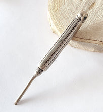 Load image into Gallery viewer, Antique Silver Grooming tool pendant Ethiopia/Yemen tribal jewelryHand Crafted Silver,Pendants Necklace,Ethnic Jewelry,Tribal Jewelry
