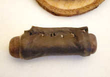 Load image into Gallery viewer, 1 Old Ethiopian Leather Healing Scroll Protection Amulet large size Kitabe,religious pendant,Ethiopian Amulet,Leather,Manuscripts Scroll
