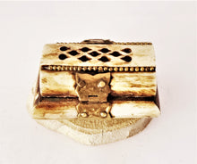 Load image into Gallery viewer, antique Ethiopian Two side icon bon box Coptic Orthodox Church, Hand Painted ,Religious Orthodox Christianity,Heavenly Protector,Home Décor
