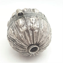 Load image into Gallery viewer, Old silver hallmarked beads from Yemen circa 1910s,Hand Crafted Silver,Ethnic Jewelry,Tribal Jewelry,

