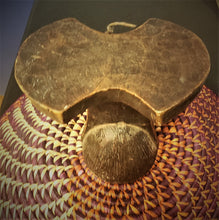 Load image into Gallery viewer, Antique Ethiopian Tribal Hand carved Headrest African Art Decor,African ,Art Décor,Home Décor, religious art
