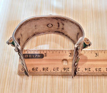 Load image into Gallery viewer, Antique SILVER Enamel Moroccan Berber Ida ou Nadif BRACELET,ethnic tribal,tribal bracelets,Moroccan jewelry,ethnic jewelry,Tuareg bracelets
