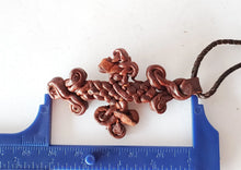 Load image into Gallery viewer, Hand Craft Ethiopian Leather Amulet Leather Cross Necklace,

