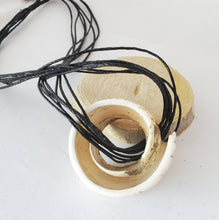 Load image into Gallery viewer, Antique shell slices Necklace Berber Morocco tribal jewelry,old shell slices,Moroccan jewelry,shell Necklace,Ethiopia Silver
