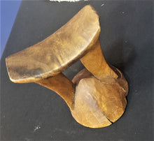 Load image into Gallery viewer, Antique Ethiopian Tribal Hand carved Headrest African Art Decor,African ,Art Décor,Home Décor, religious art
