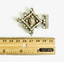 Load image into Gallery viewer, Moroccan Berber Old traditional silver cross pendant,Berber Talisman,Berber Jewelry,African Jewelry,Moroccan Jewelry,Berber Ethnic,

