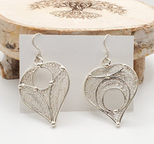 Load image into Gallery viewer, Moroccan Berber Filigree Sterling Silver Dangle Earrings silver 925,Berber Jewelry,sliver Earrings,Dangle &amp; Drop Earrings,
