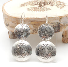 Load image into Gallery viewer, Moroccan Berber Filigree Sterling Silver Dangle Earrings silver 925,Berber Jewelry,sliver Earrings,Dangle &amp; Drop
