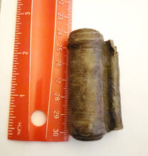 Load image into Gallery viewer, 1 Old Ethiopian Leather Healing Scroll Protection Amulet large size Kitabe,religious pendant,Ethiopian Amulet,Leather,Manuscripts Scroll
