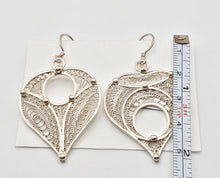 Load image into Gallery viewer, Moroccan Berber Filigree Sterling Silver Dangle Earrings silver 925,Berber Jewelry,sliver Earrings,Dangle &amp; Drop Earrings,

