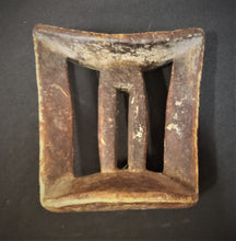 Load image into Gallery viewer, Antique Ethiopian Tribal Hand carved Headrest African Art Decor,African ,Art Décor,Home Décor, religious art

