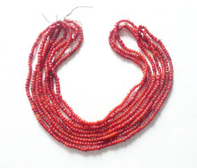 Load image into Gallery viewer, Antique African Ethiopian Venetian White Heart 24"Trade Beads
