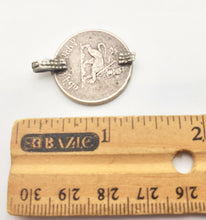 Load image into Gallery viewer, antique Ethiopia silver coins HAILE SELASSIE Silver coin lion of Judah Pendant, Made in 1970s, Rasta Jewelry, Silver coins
